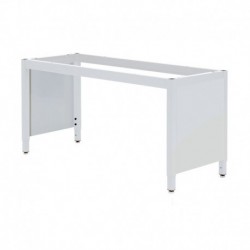 LAB TABLE FRAME - ADJUSTABLE or FIXED 30-36" (H) X 24-36" (W) X 48-96" (L) - w/End Panels