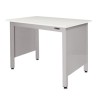 LAB TABLE - ADJUSTABLE or FIXED 30-36" (H) X 24-36" (W) X 48-96" (L) - LAM Top w/End Panels