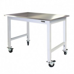 IAC Mobile / Rolling Lab Table - Stainless Steel Top