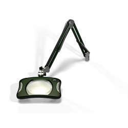 7 x 5.25" Rectangular Green-Lite® LED Magnifiers with Ultima™ EPS Internal Spring Arm