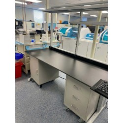 Treston Concept Motor Lab Tables with Shelves