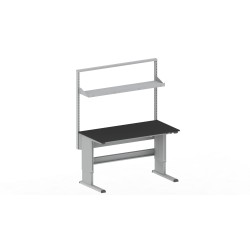 Treston Concept Ergo Electric Lab Tables with Shelves