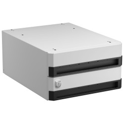 Treston Double Drawer Unit